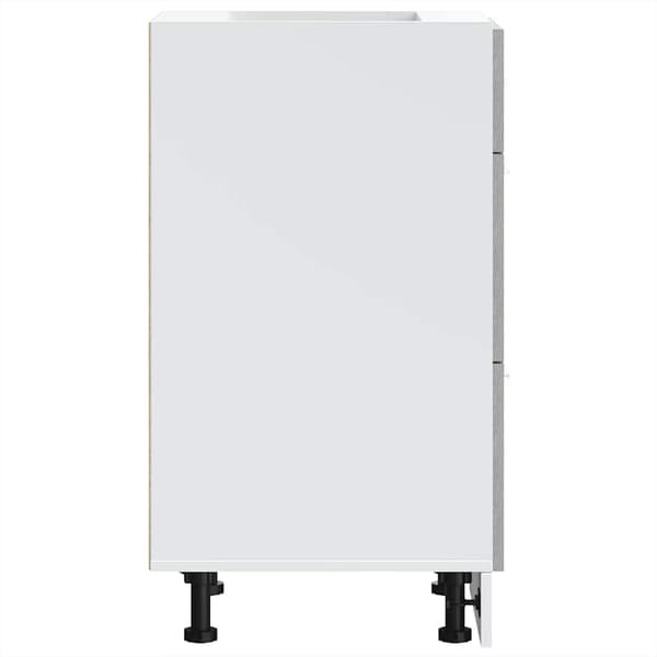 vidaXL Underskap "Lyon" betonggrå 40x46x81,5 cm konstruert tre