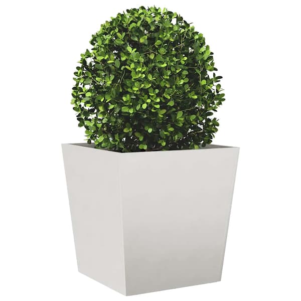 vidaXL Plantekasser 2 stk 50x50x50 cm rustfritt stål