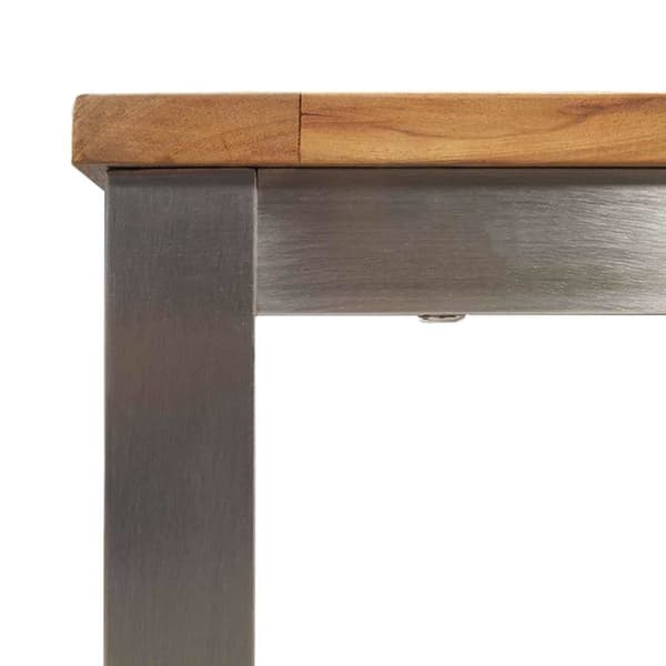 vidaXL SpiseBord Brun 150 x 90 x 75 cm Solid akasietre