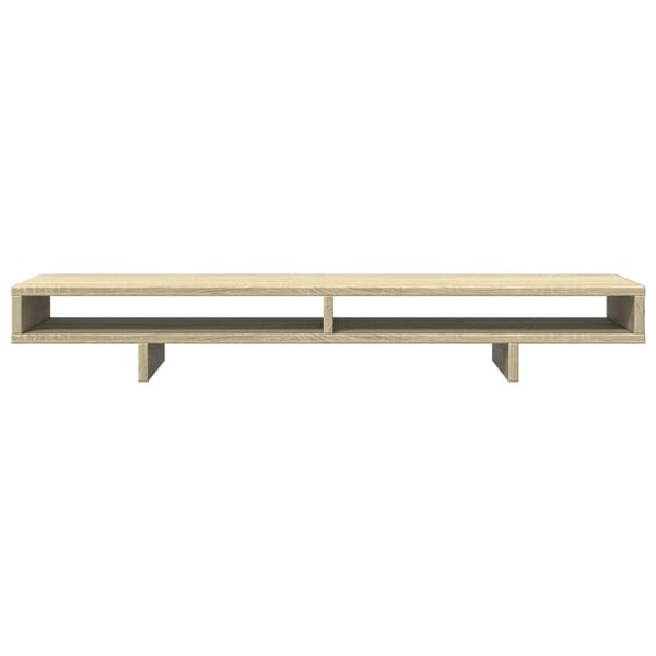 vidaXL Skjermstativ sonoma eik 100x27x15 cm konstruert tre