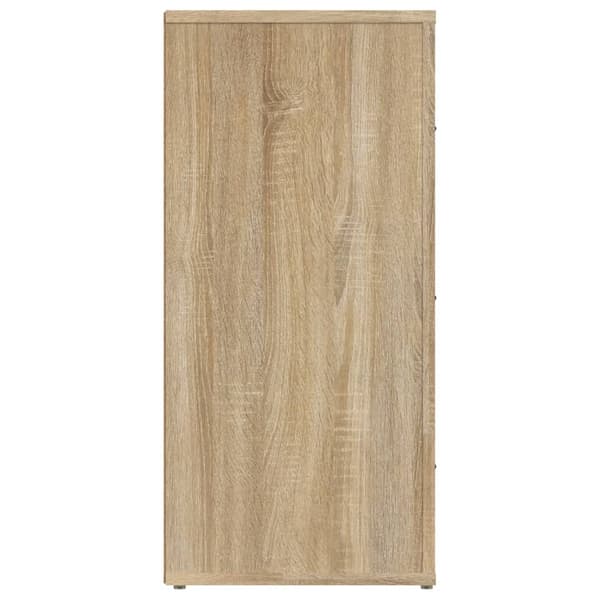 vidaXL Skjenk sonoma eik 40x33x70 cm konstruert tre