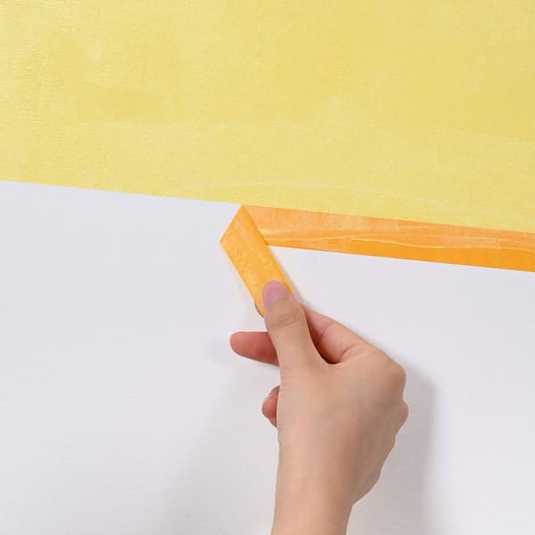 vidaXL Målare Maskeringstejp 12 st Gul 25mm x 50m Papper