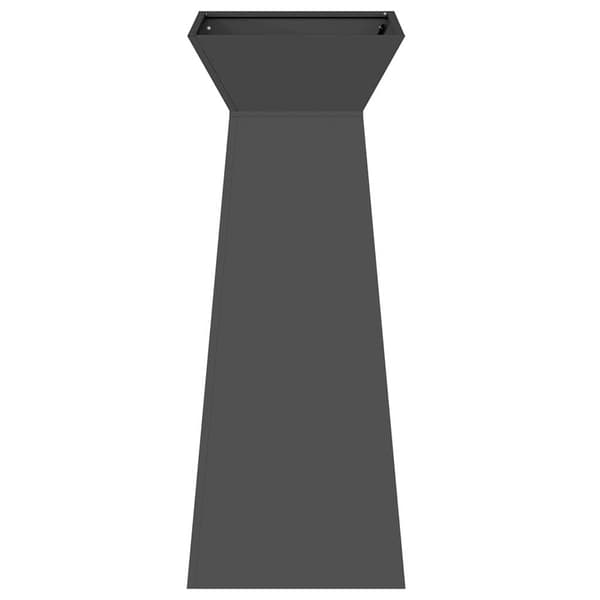 vidaXL Søyleplanter Svart 40 x 40 x 100 cm