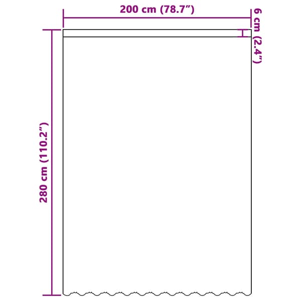 vidaXL Blondegardin med gardiner Blomster Hvit 280 x 200 cm Polyester