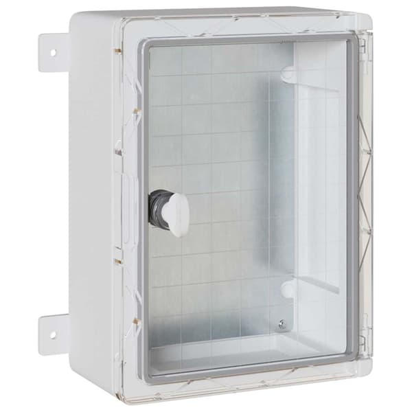 vidaXL Kontrollskap Grå 32 x 15 x 35 cm ABS-plast
