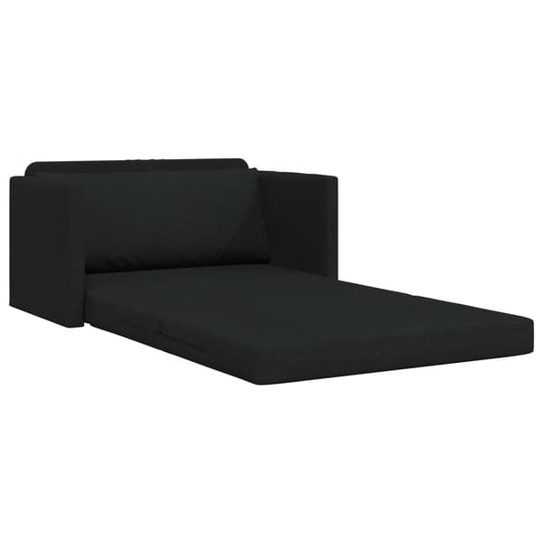 vidaXL Soffsäng 110cm Svart tyg