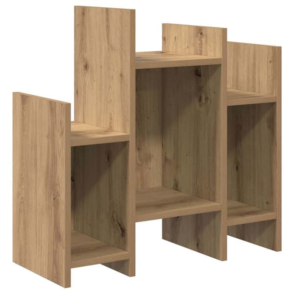vidaXL Sideskap Artisan Eik 60 x 26 x 60 cm Konstruert tre