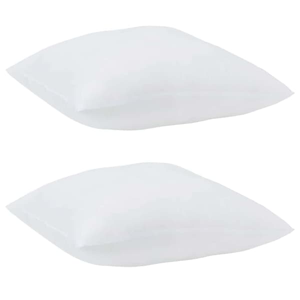 vidaXL Duntäcke med kudde 3 pcs Vit Mikrofiber