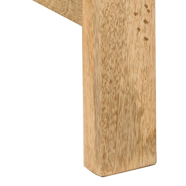 vidaXL Skrivebord 165x110x75 cm heltre mango