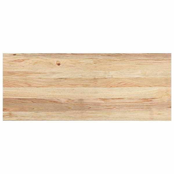 vidaXL Vinduskarmer 2 stk ubehandlet 100x40x2 cm heltre eik