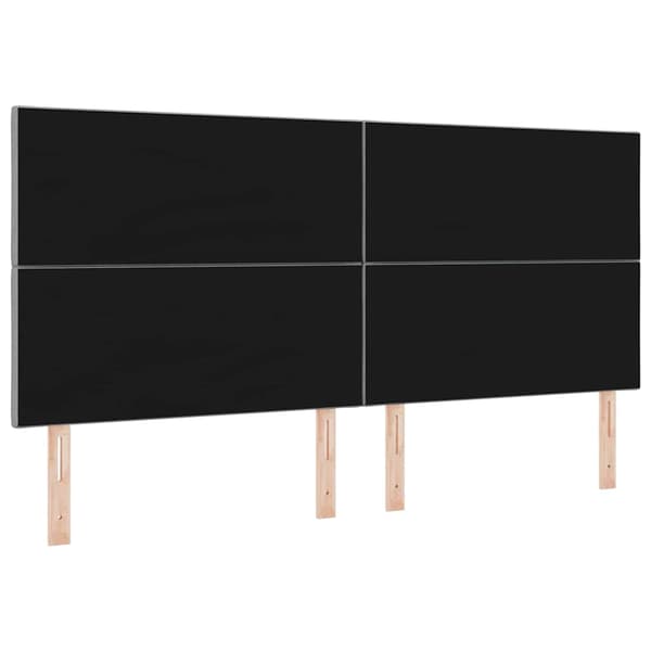 vidaXL Huvudgavel Ljusgrå 200 cm tyg