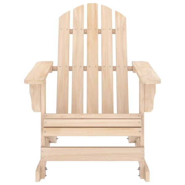 vidaXL Gungstol adirondack massivt granträ