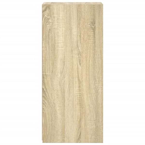 vidaXL Skjenk sonoma eik 30x41x93 cm konstruert tre