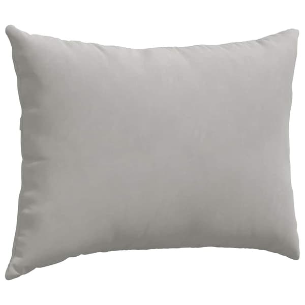 vidaXL Soffkuddar 2 st Ljusgrå 70 x 50 cm tyg