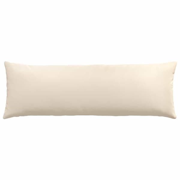 vidaXL Soffkuddar 2 st Beige 120 x 40 cm tyg