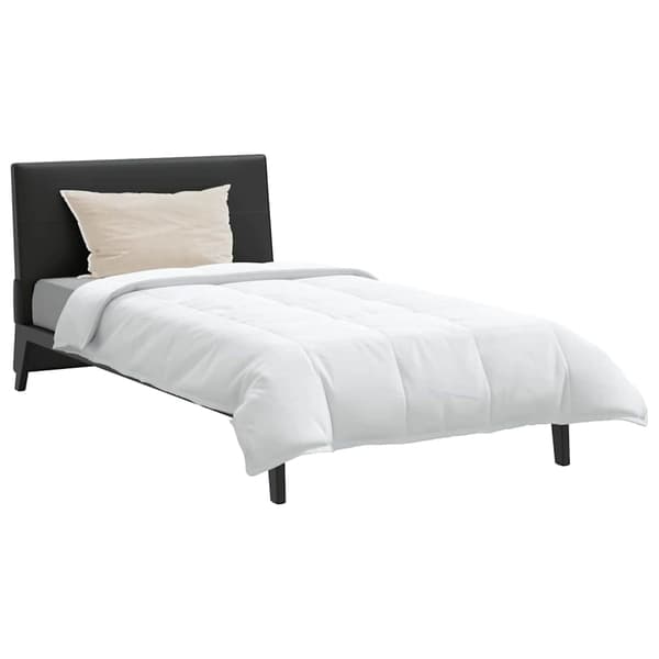 vidaXL Duvet med Kudde med kudde 2 pcs Vit Dunfjäder