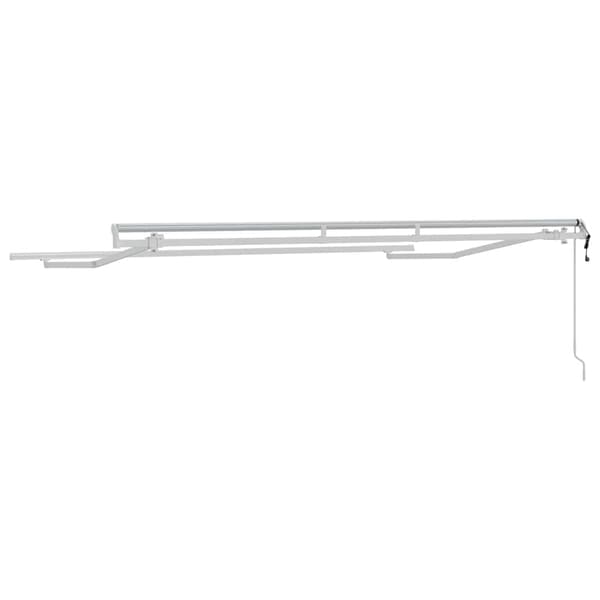 vidaXL Markisram Vit 3,5 x 2 m Metall