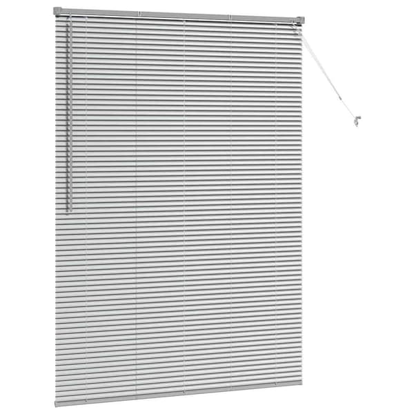 vidaXL Persienner Silver 175 x 125 cm Aluminium