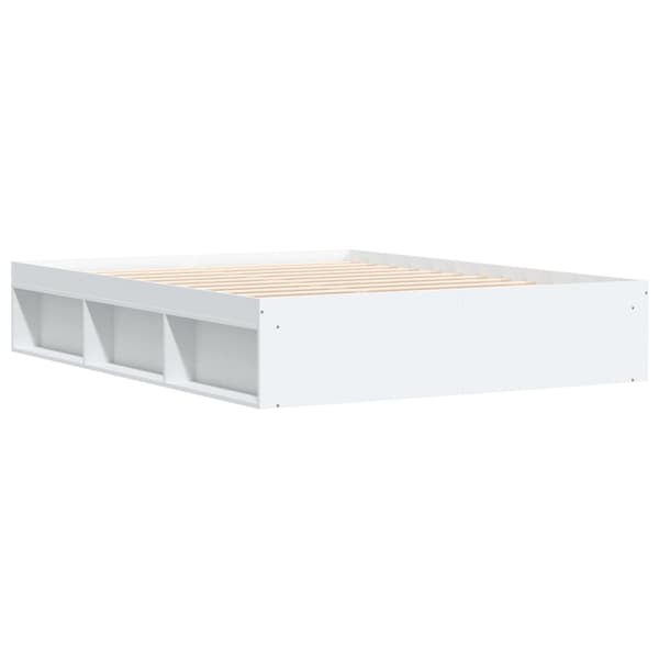 vidaXL Sengeramme hvit 150x200 cm