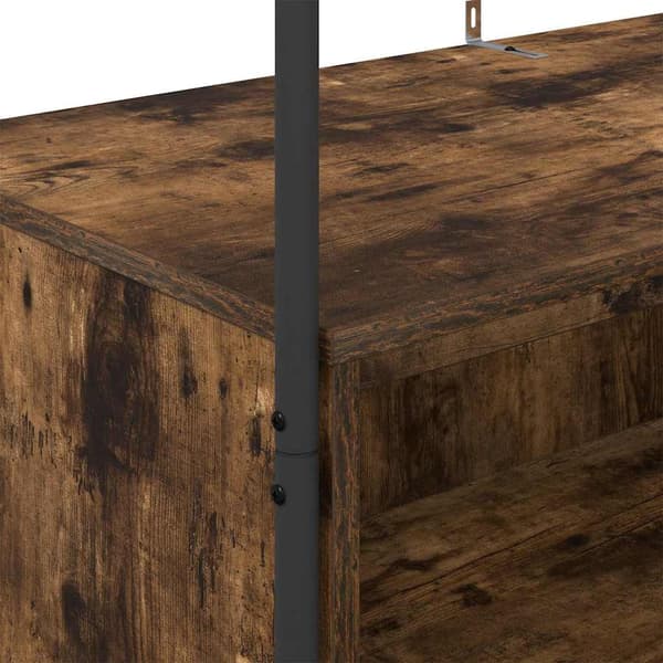 vidaXL Klesstativ Brun Eik 100 x 44 x 160 cm Konstruert tre