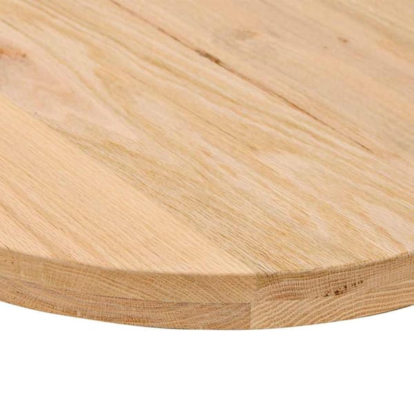 vidaXL Bordplate 140x60x4 cm oval heltre eik