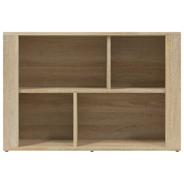 vidaXL Skjenk sonoma eik 80x30x54 cm konstruert tre