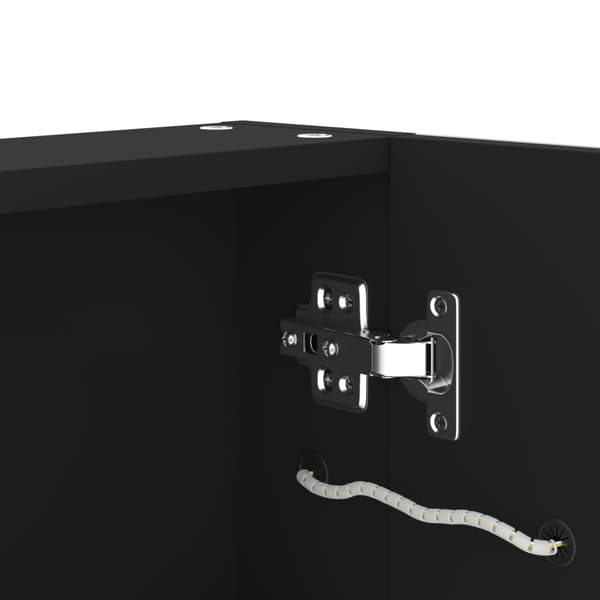 vidaXL LED-speilskap til bad 80x12,2x68 cm