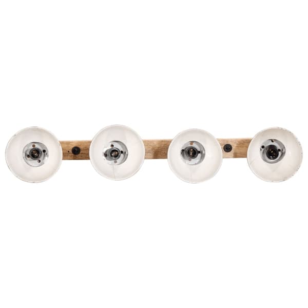vidaXL Vegglampe 25 W mørkerød 90x25 cm E27