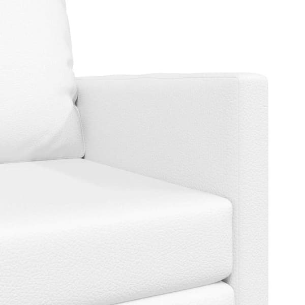 vidaXL Soffsäng 60cm Vit Konstläder