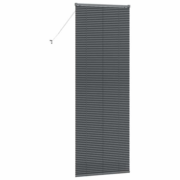 vidaXL Persienner Mörkgrå 220 x 70 cm Aluminium