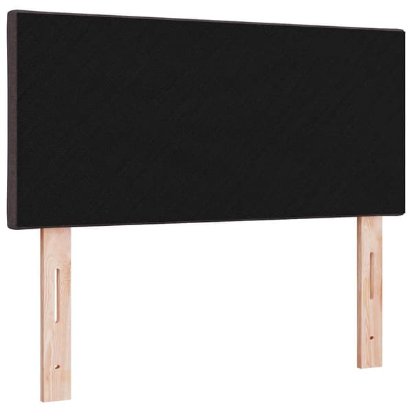 vidaXL LED huvuddyna Brun 90 cm tyg
