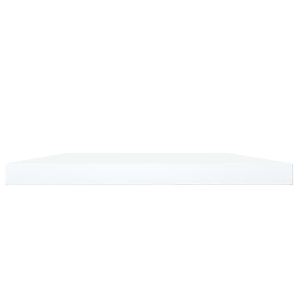 vidaXL Hyllplan 4 st vit 100x20x1,5 cm spånskiva