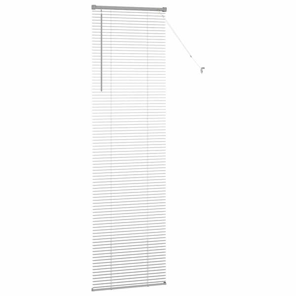 vidaXL Persienner Silver 220 x 55 cm Aluminium