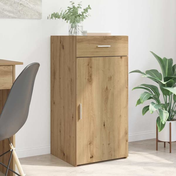 vidaXL Serviesskap artisan eik 45 x 42,5 x 93 cm Konstruert tre