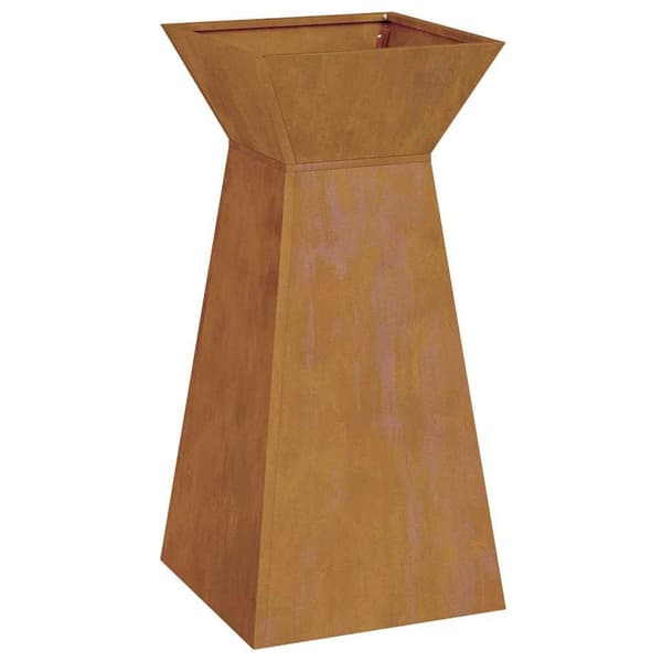 vidaXL Växtställ Galvaniserad stål 40 x 40 x 101 cm Hållbar Växtställ
