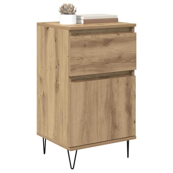vidaXL Serviesskap artisan eik 35 x 40 x 70 cm Konstruert tre