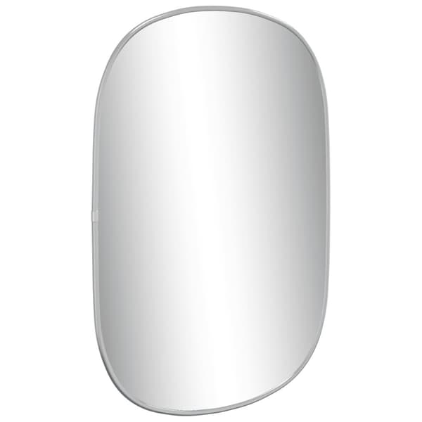 vidaXL Väggspegel silver 60x40 cm