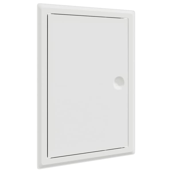 vidaXL Åtkomstpanel Vit 63 x 33 x 3 cm Stål