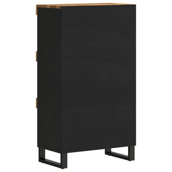 vidaXL Sideskap 60x33x107 cm heltre mango