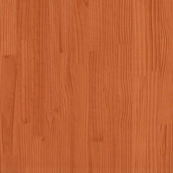 vidaXL Sängram Brun 120 x 200 cm trä