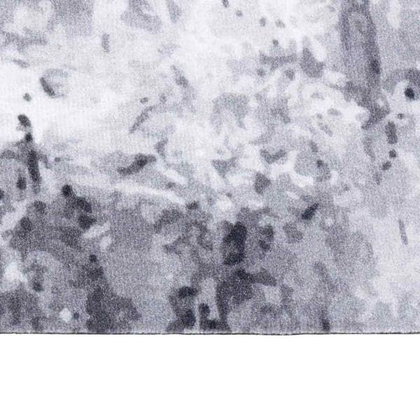 vidaXL Köksmatta Grå 180 x 60 cm Sammet