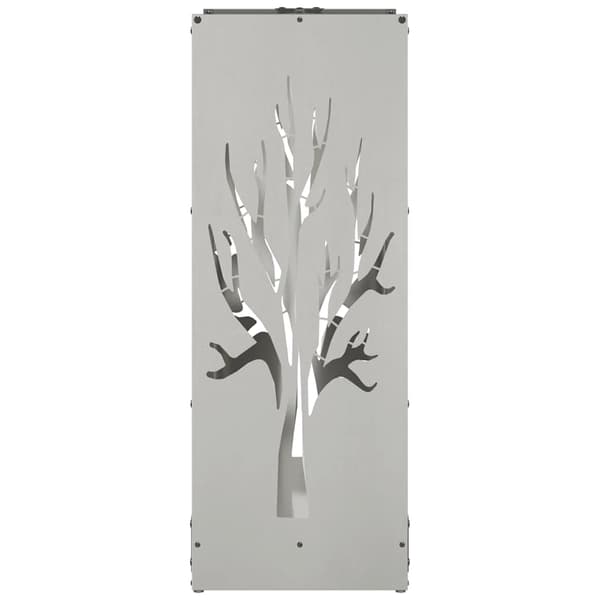 vidaXL Vedställ 40x30x80 cm rostfritt stål