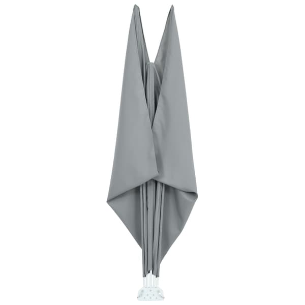 vidaXL Sidomarkis för terrass grå 300x150 cm