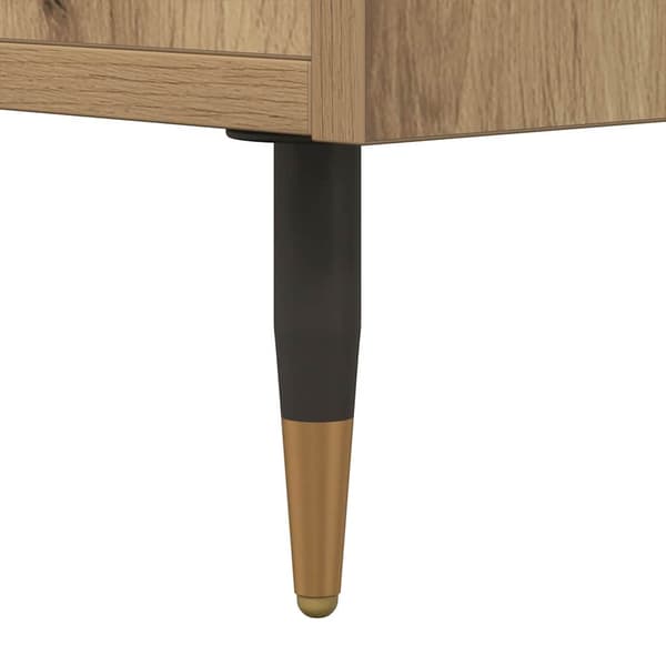 vidaXL Nattbordskap Artisan Eik 40 x 35 x 47,5 cm Konstruert tre