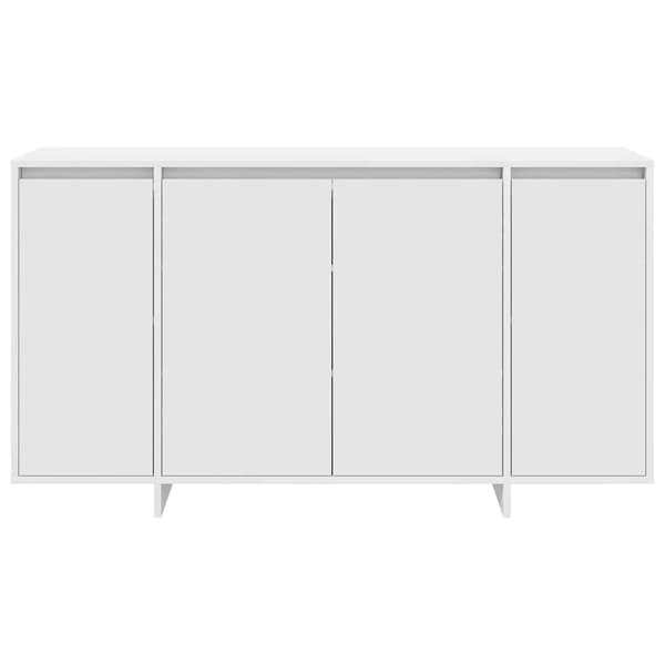 vidaXL Sideboard Vit 135 x 41 x 75 cm Konstruerat trä