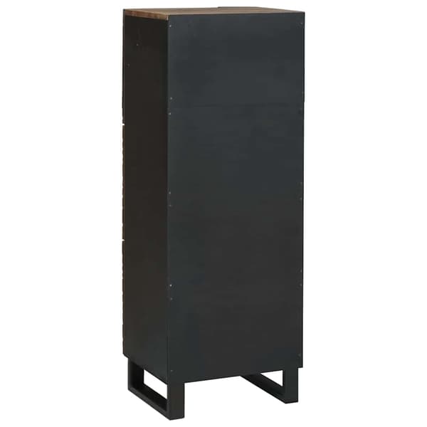vidaXL Highboard Brun 40 x 33 x 110 cm heltre mango