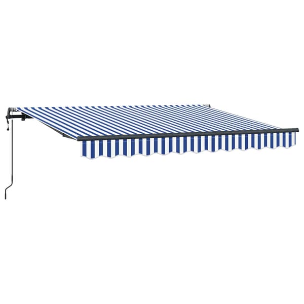 vidaXL Innvendbar Markise Blå 250 x 200 cm stoff