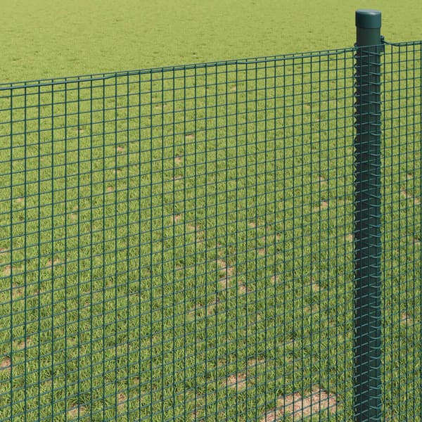 vidaXL Svetsat trådstängsel Grön