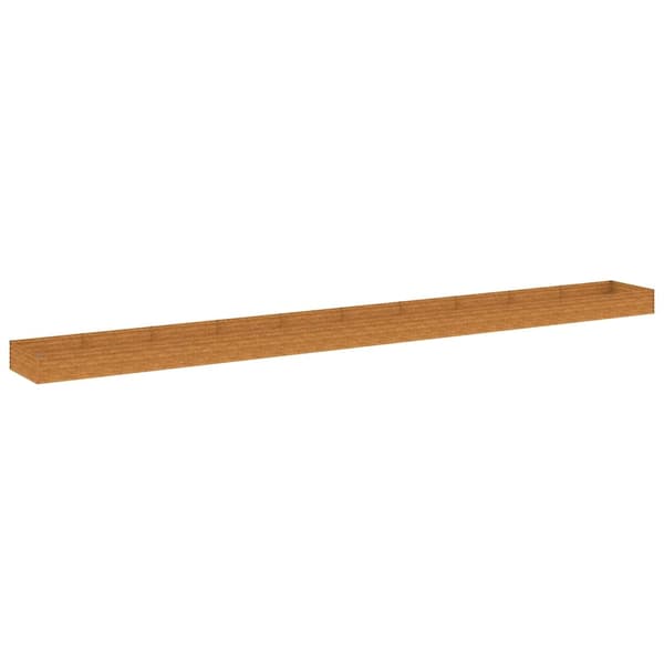 vidaXL Høybed 960x100x36 cm cortenstål