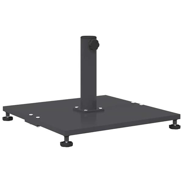 vidaXL Parasollfot Mörkgrå 45 x 45 x 31 cm
